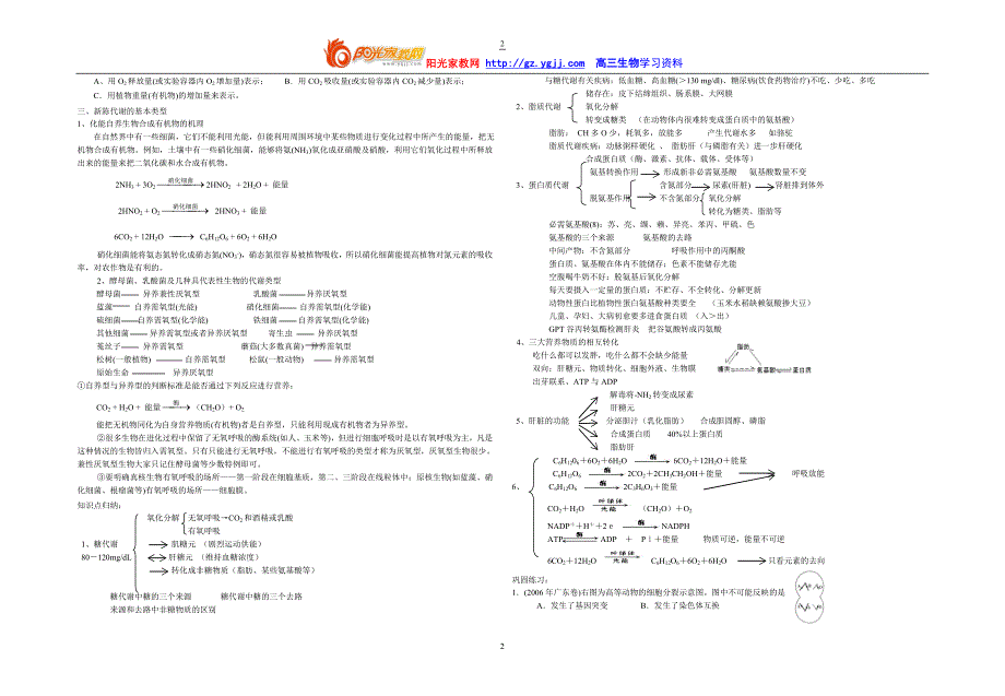 第三章__动物新陈代谢--高三生物辅导2006[1].7.3.doc_第2页