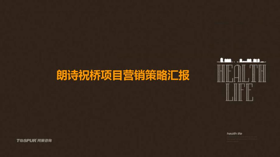 02月13日上海朗诗祝桥地产项目营销策略汇报_第1页