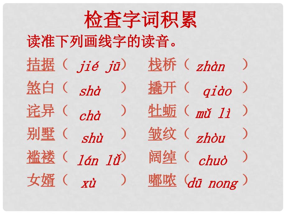 山东省东营市河口区实验学校九年级语文上册 《我的叔叔于勒》课件 人教新课标版_第4页