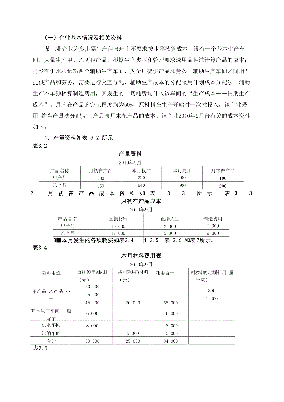 约当产量法举例_第1页