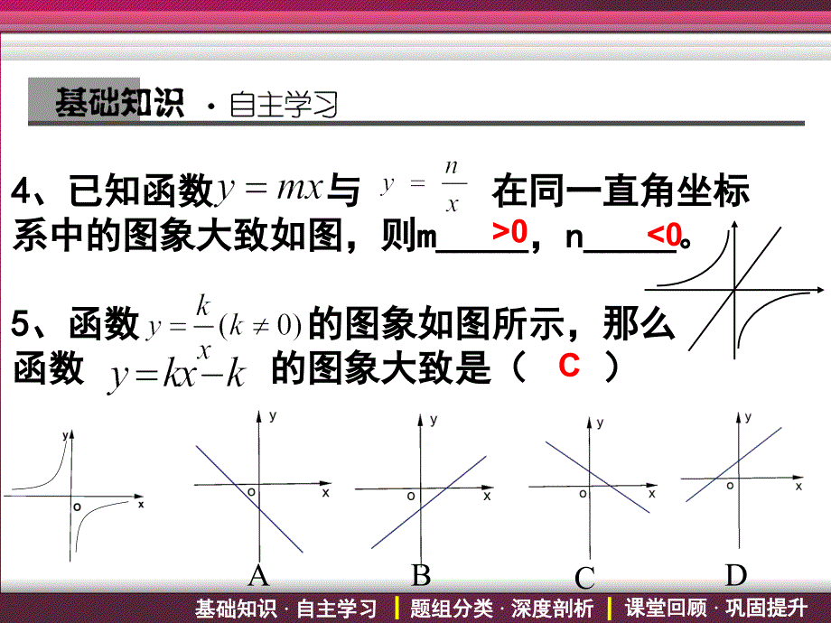 一次函数与反比例函数的综合运用【主要内容】_第3页