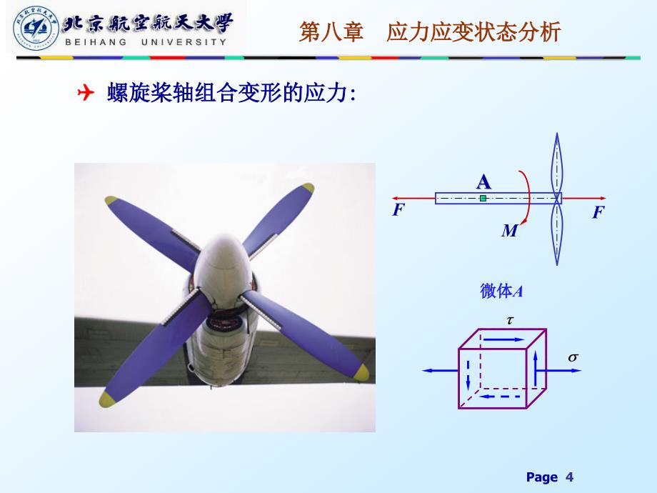 材料力学课件：第八章 应力状态分析_第4页