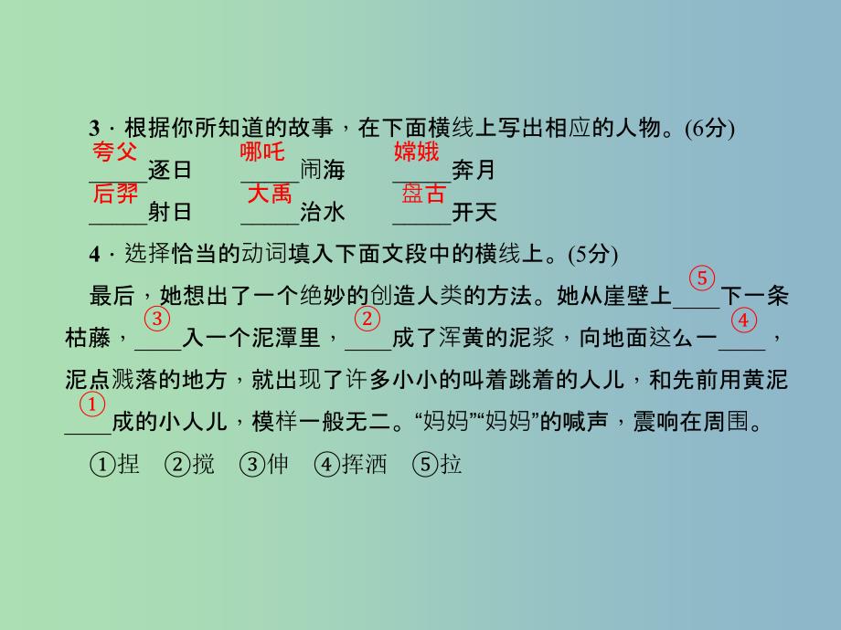 七年级语文上册 第六单元 28 女娲造人课件 （新版）新人教版.ppt_第4页