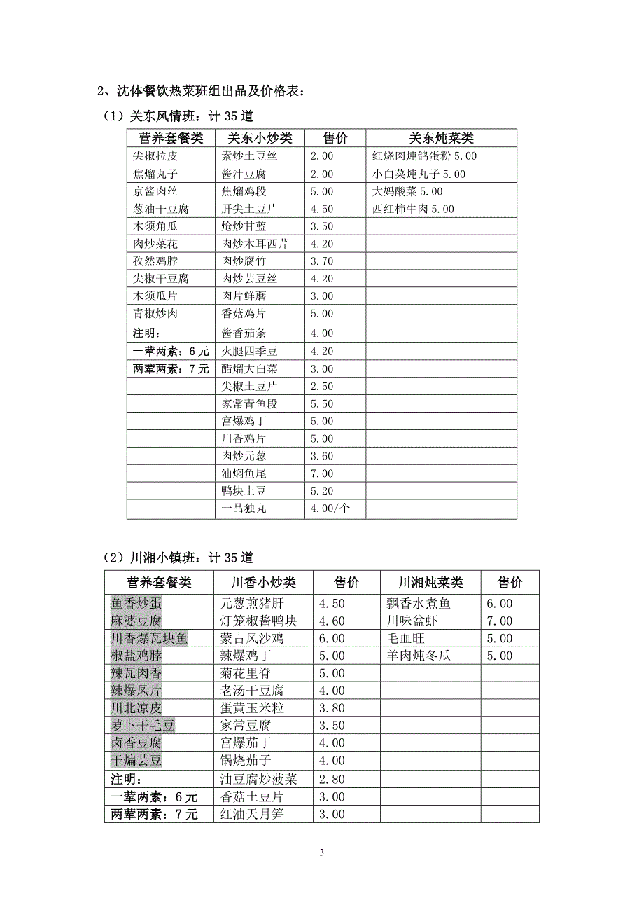 关于餐饮业态菜肴出品的调研与分析_第3页