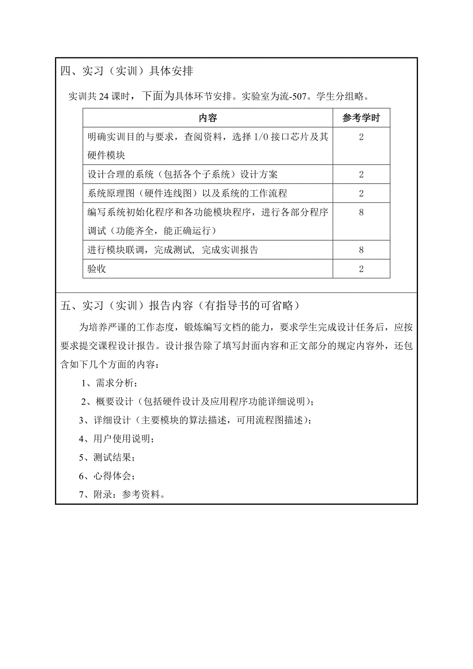 单片机实训任务书及报告封面_第4页