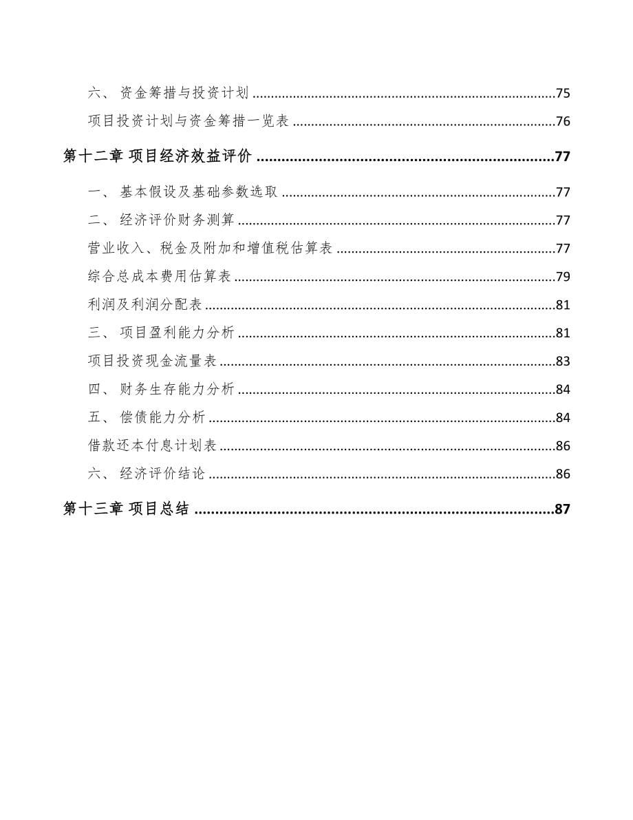 福建高电压试验设备项目可行性研究报告(DOC 63页)_第5页