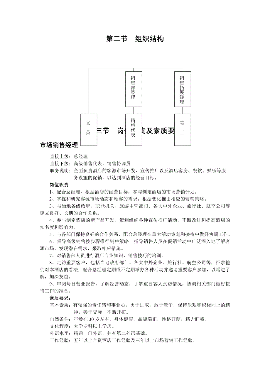 某大酒店部门岗位职责16页_第4页