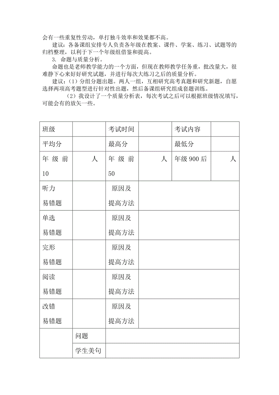 高中英语高考教学培训心得_第3页