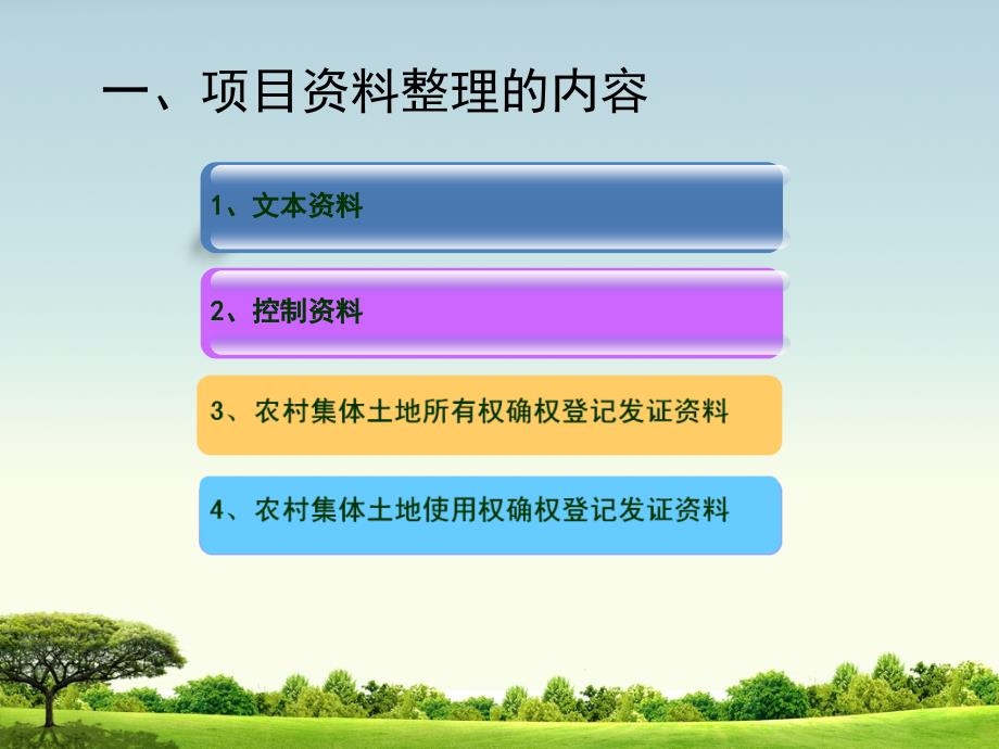 PPT之三：农村集体土地确权登记发项目资料整理培训_第4页