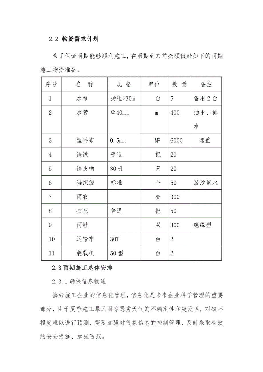 钢结构雨季施工方案_第2页