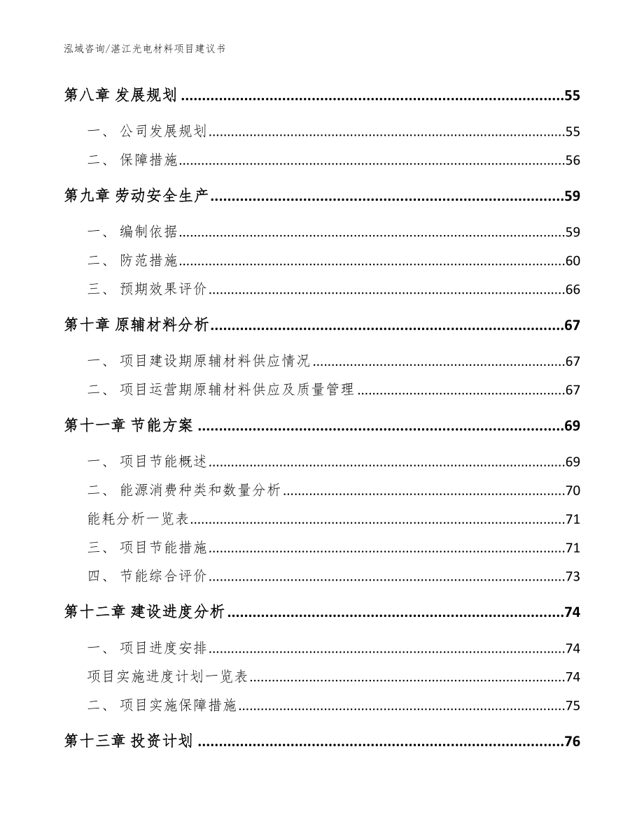 湛江光电材料项目建议书范文参考_第3页