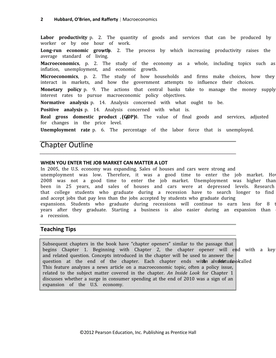 宏观经济学(英文版)课件Chapter01_IM1e_第2页