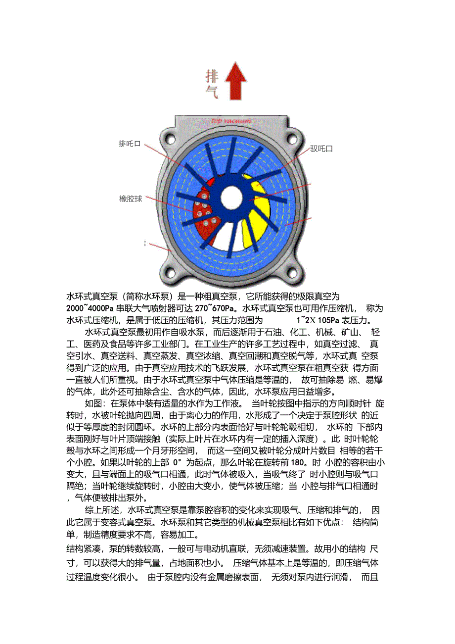 真空泵工作原理说明与图_第1页