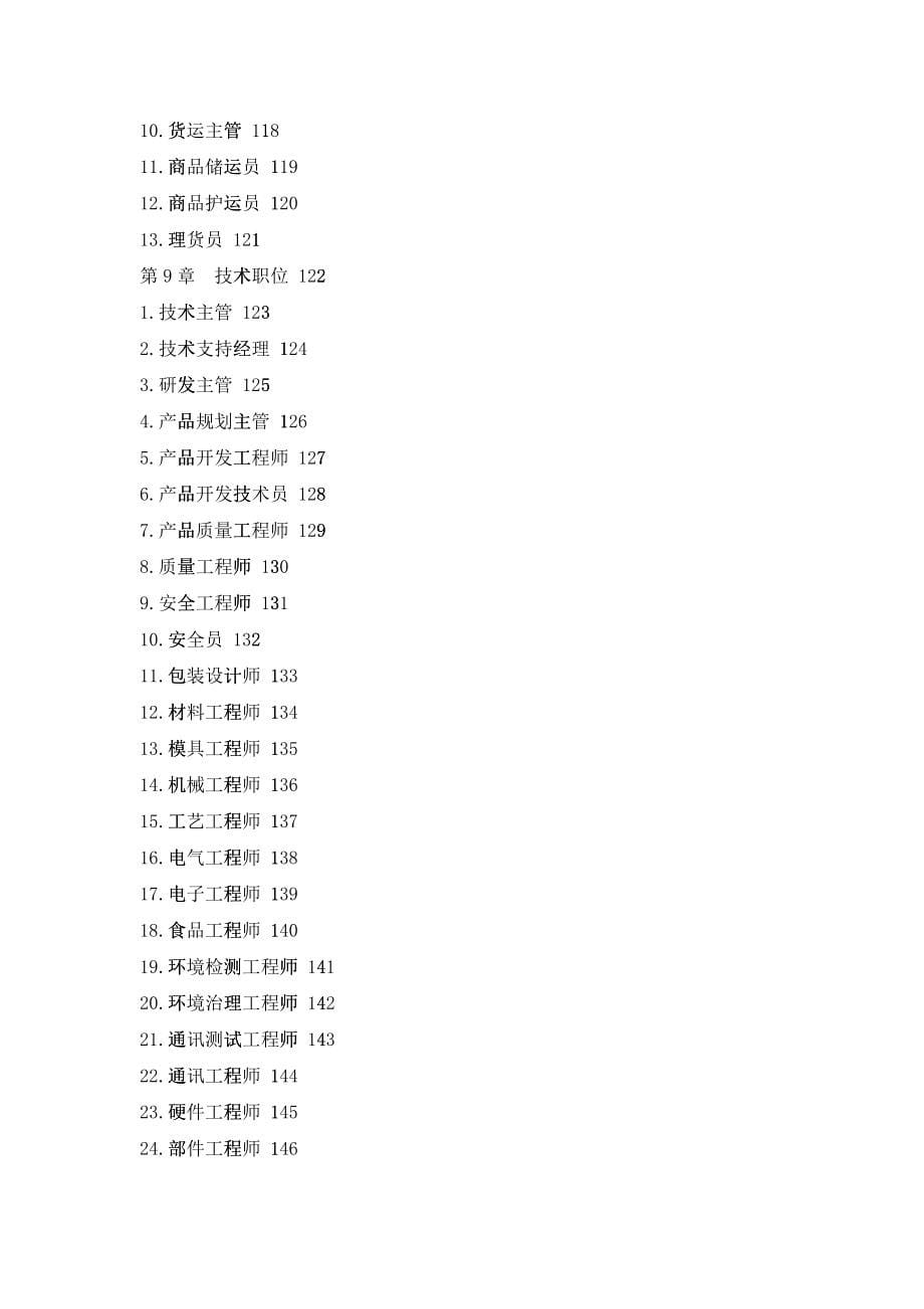 182个岗位职位说明书与绩效考核全套资料_第5页