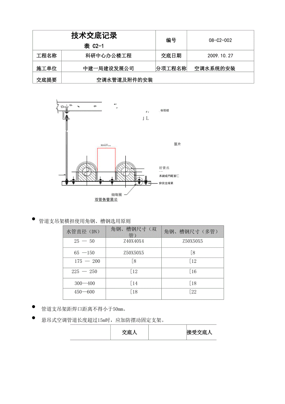 空调管道及附件的安装技术交底_第4页