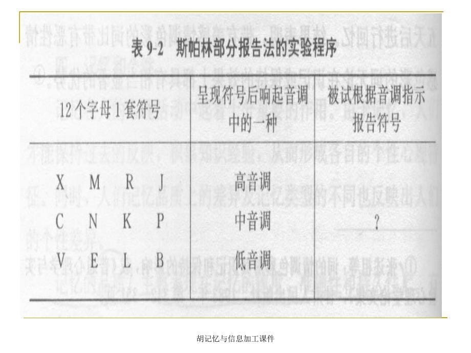 胡记忆与信息加工课件_第5页