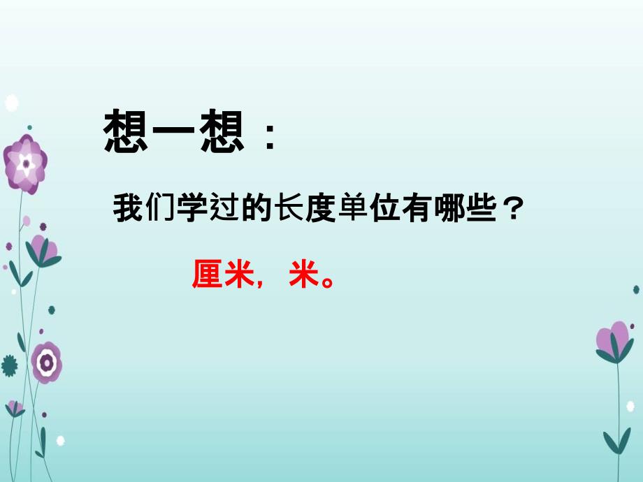 精品三年级上册数学课件3.1.1毫米的认识人教新课标共19张PPT可编辑_第2页