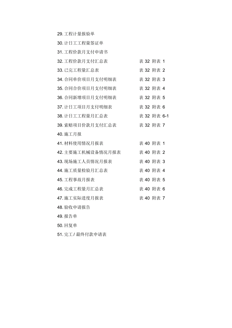 最新水利工程建设项目施工规范用表_第2页