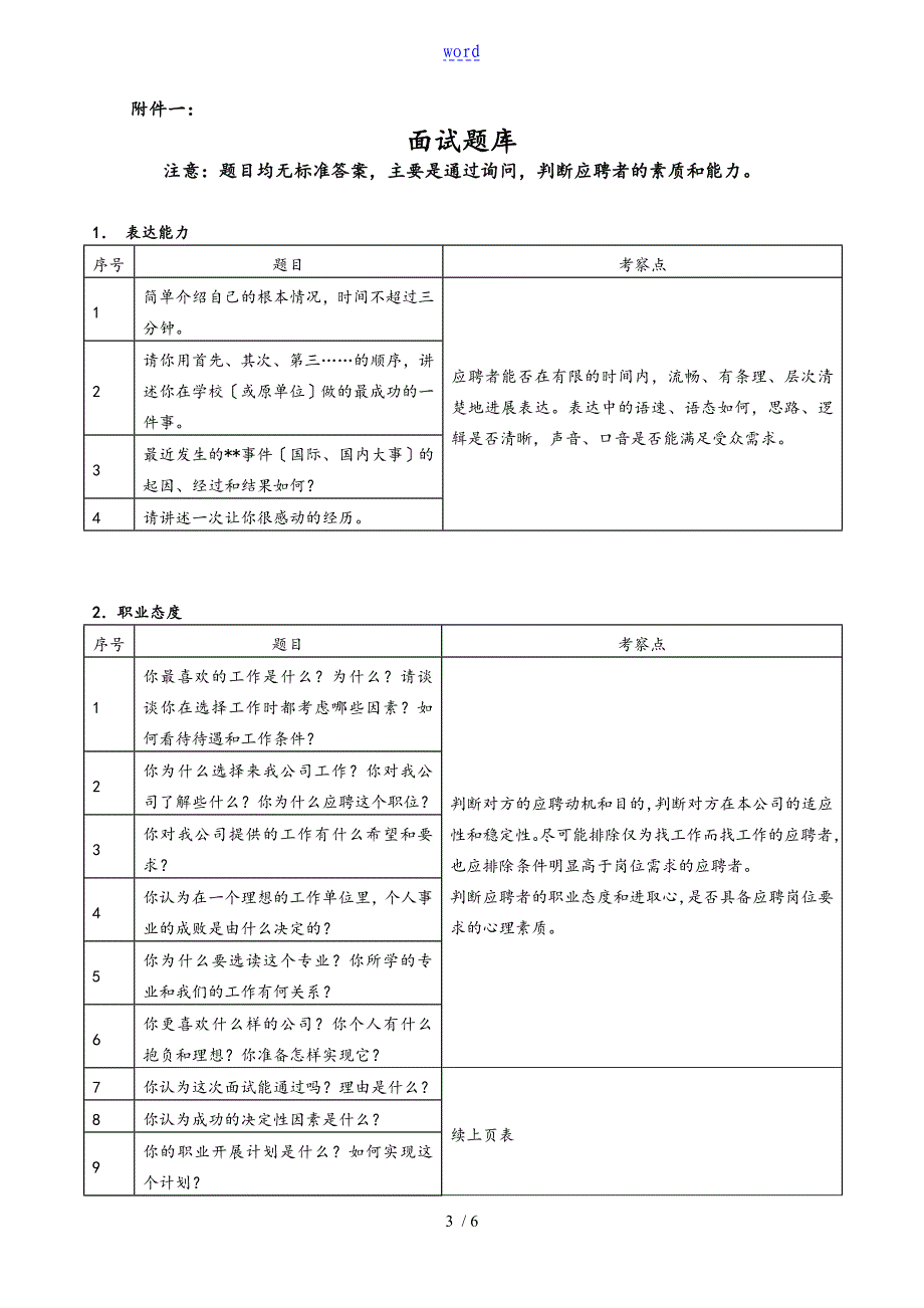 公司的面试工作流程_第3页