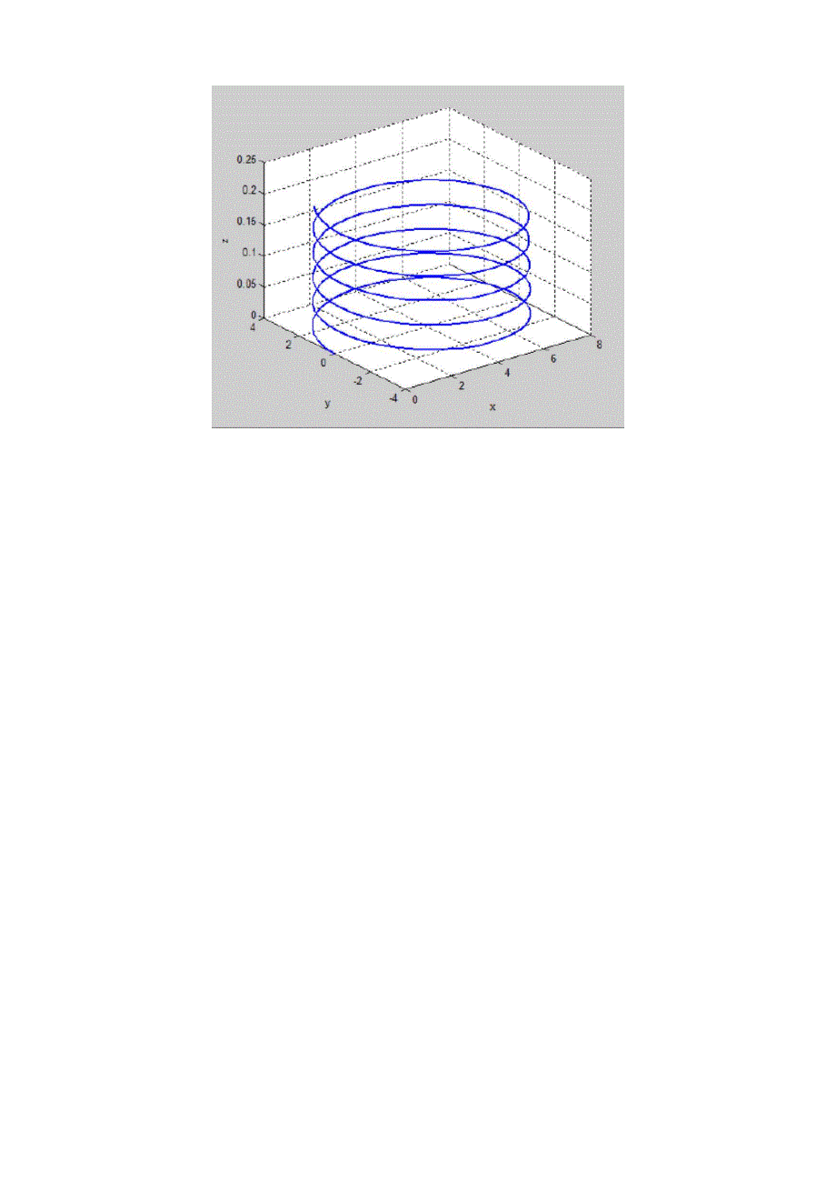 用Matlab仿真带电粒子在电磁场中的运动_第3页