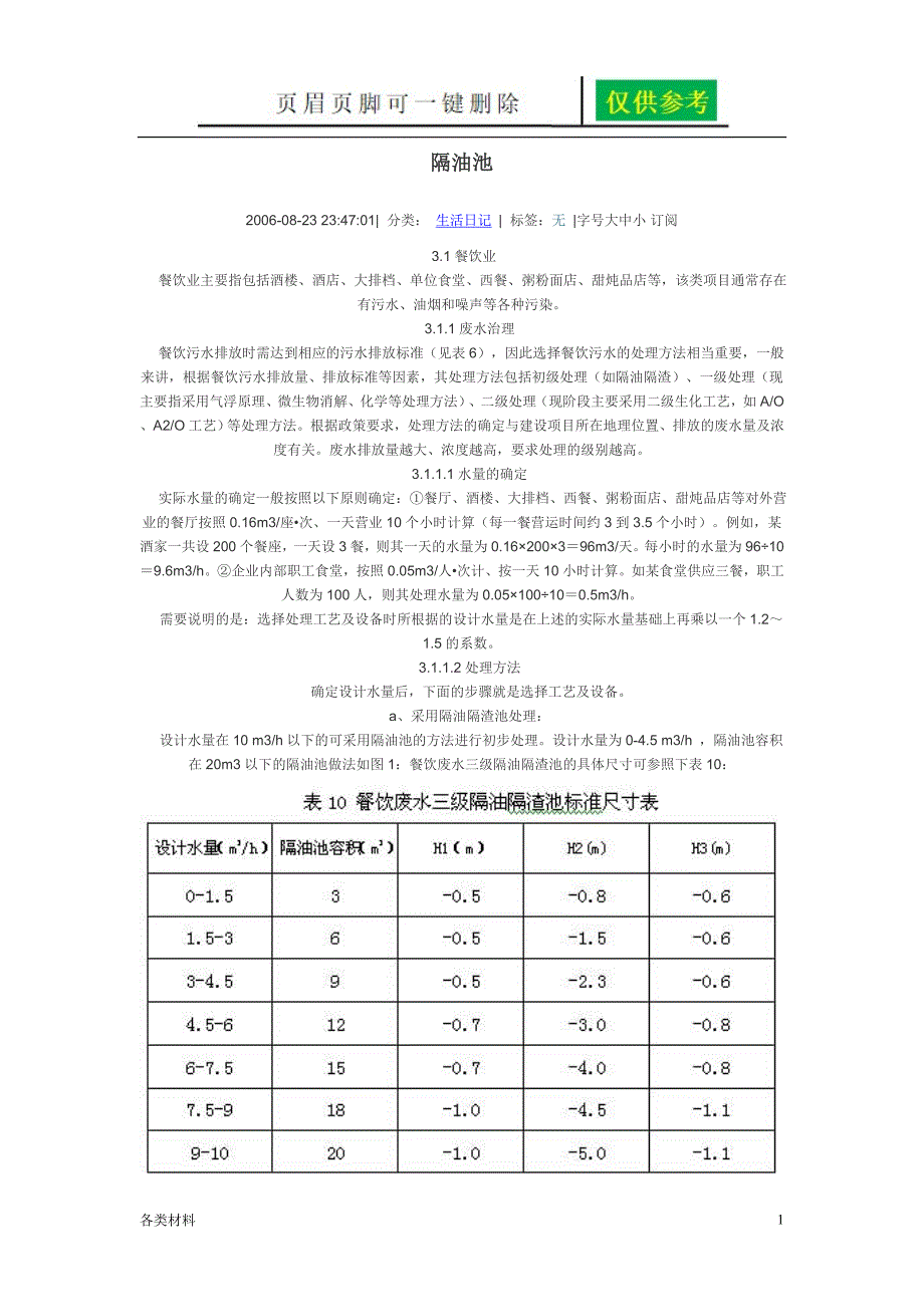 隔油池务实运用_第1页