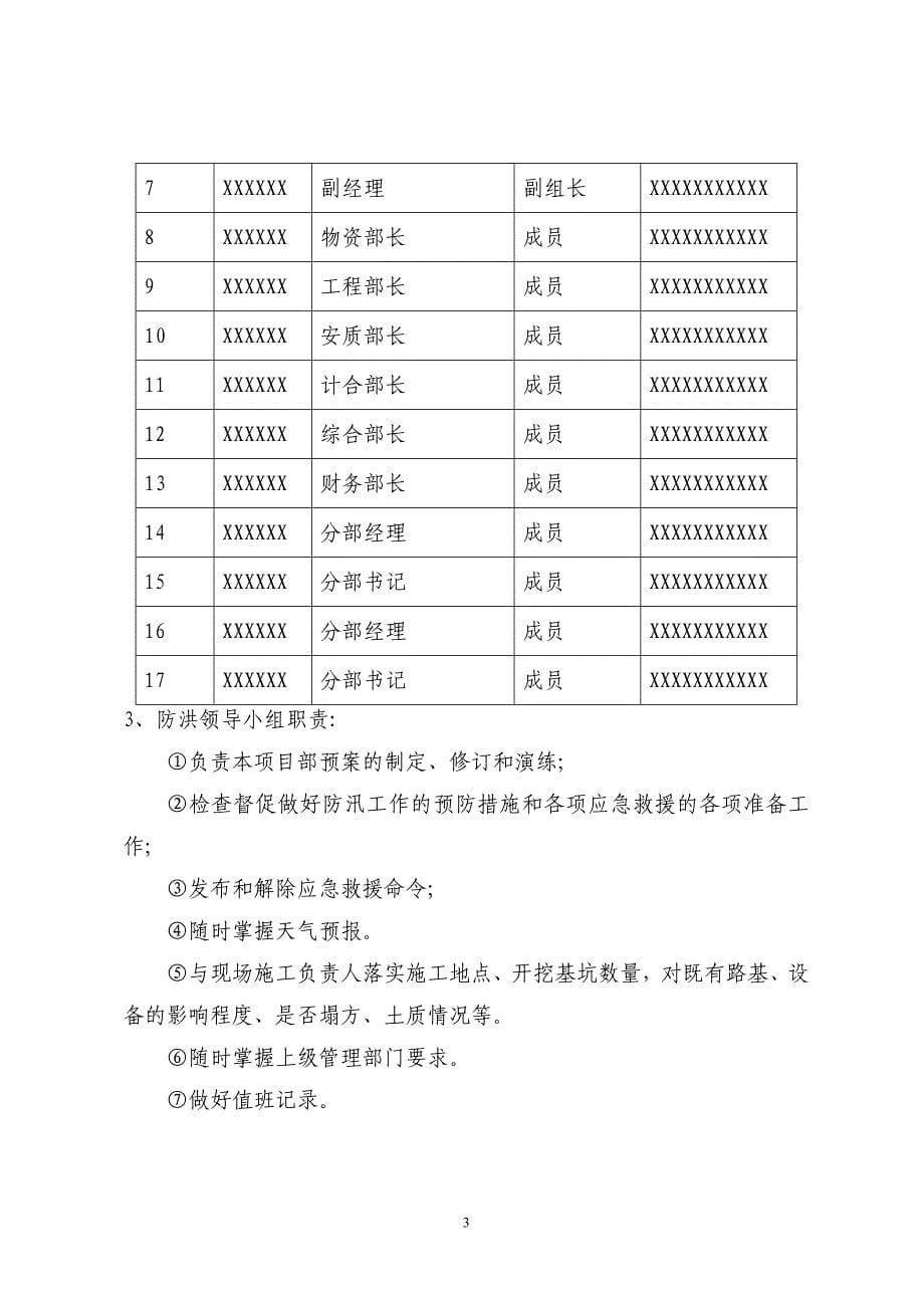 汛期施工防洪抢险应急预案_第5页