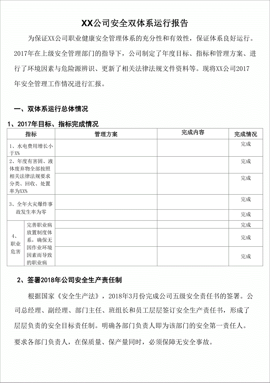 安全双体系运行报告记录_第4页