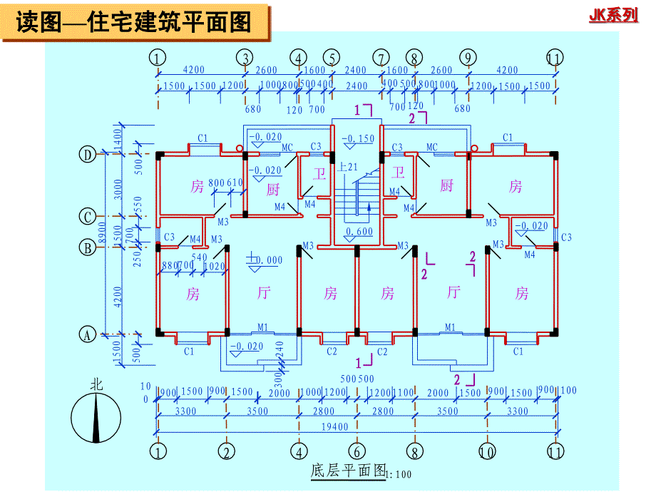 读图房屋施工图(1)资料讲解_第4页