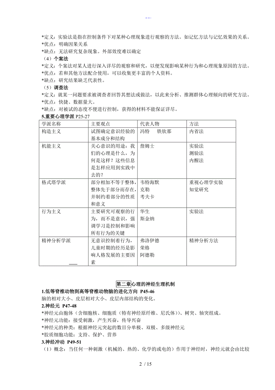 普通心理学复习要点_第2页