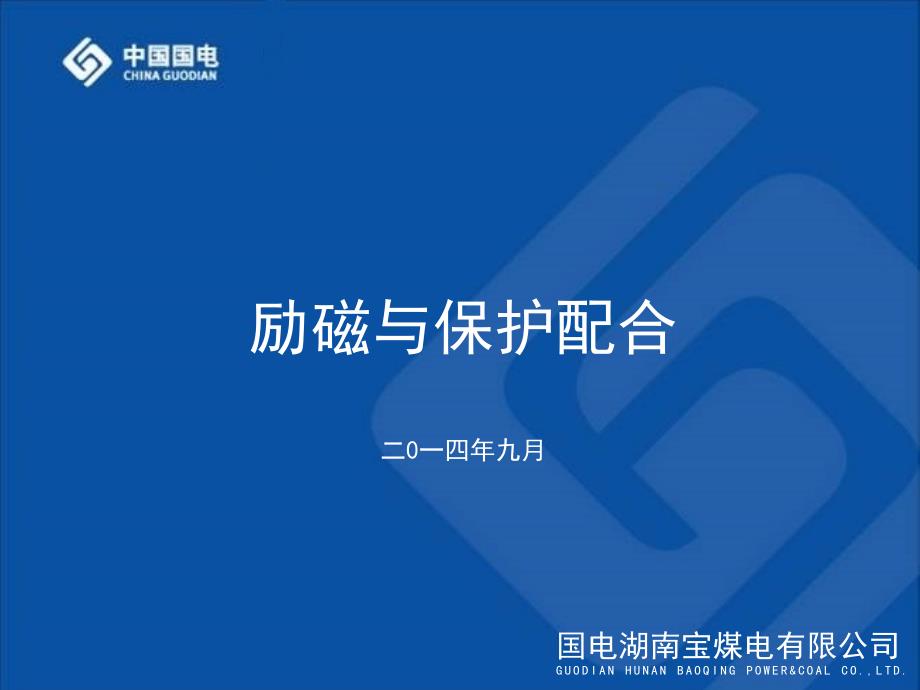 励磁与保护配合(向昀龙)分析课件_第1页