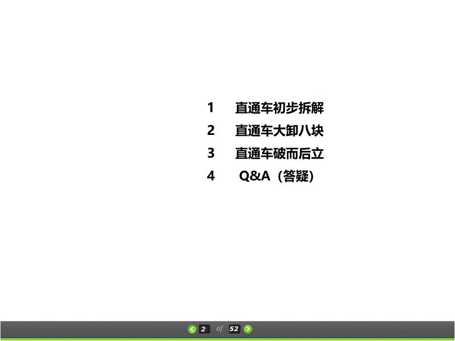 大卸八块直通车全面拆解ppt课件_第2页