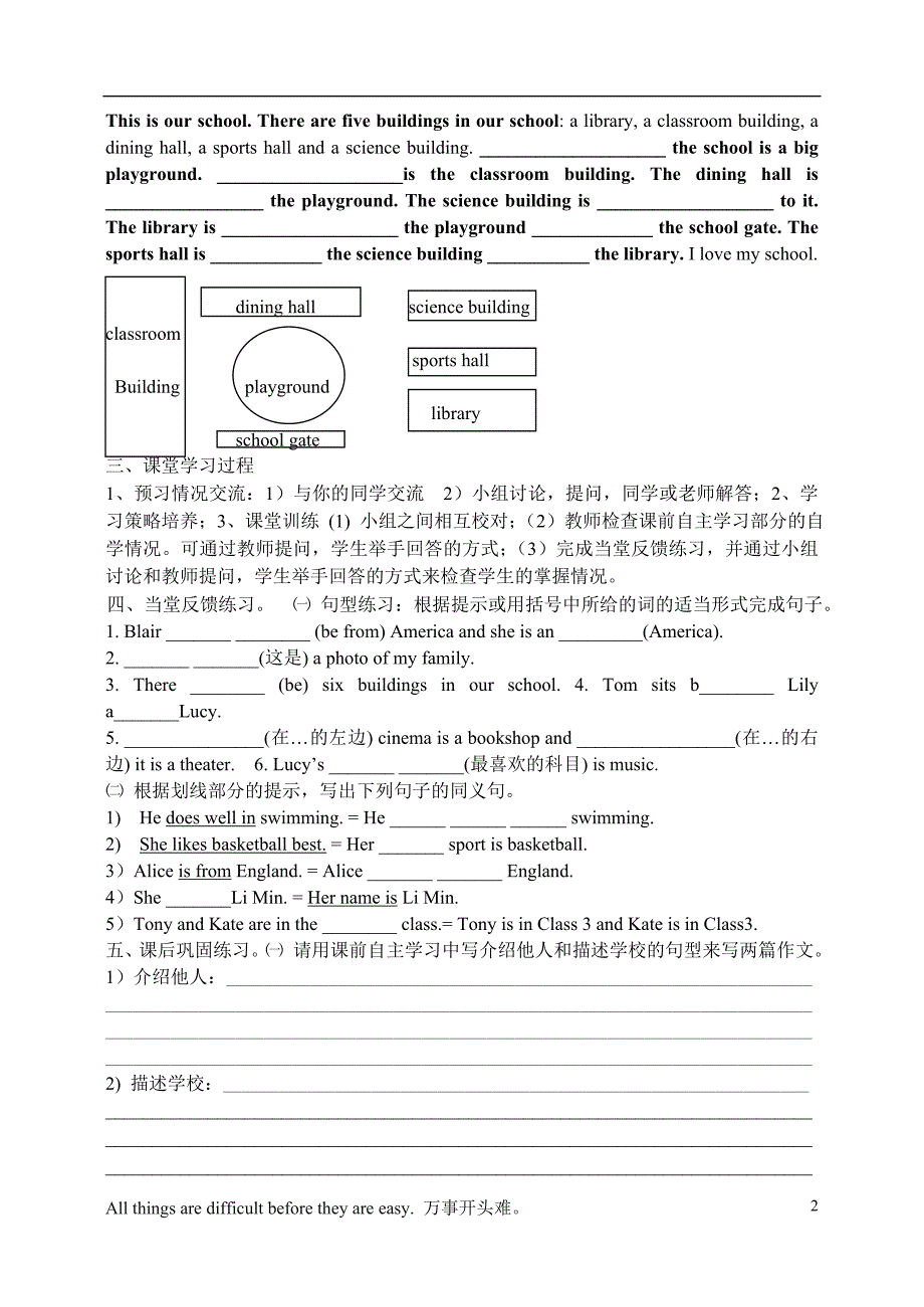 2013年七年级上册外研版英语作文复习学案1.doc_第2页