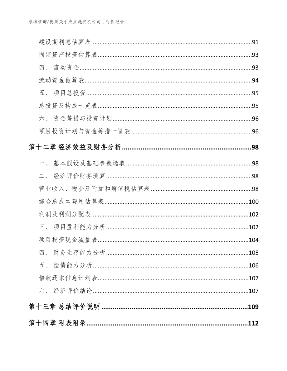 德州关于成立洗衣机公司可行性报告【参考模板】_第5页