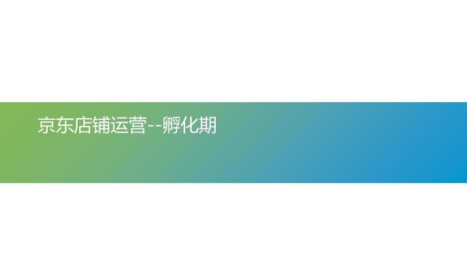 店铺运营前期
