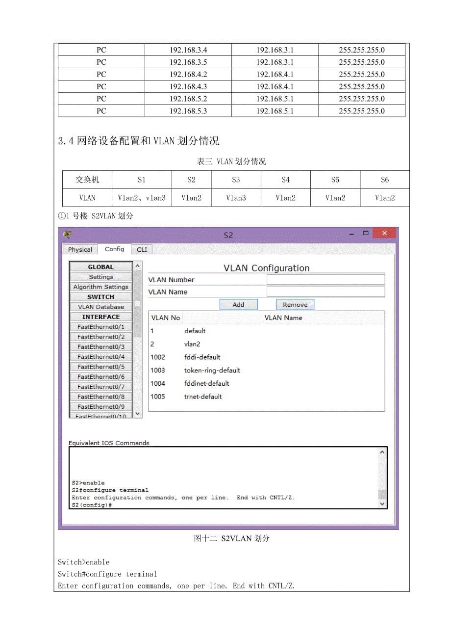 计算机网络课程设计小型校园网络设计与通信_第5页