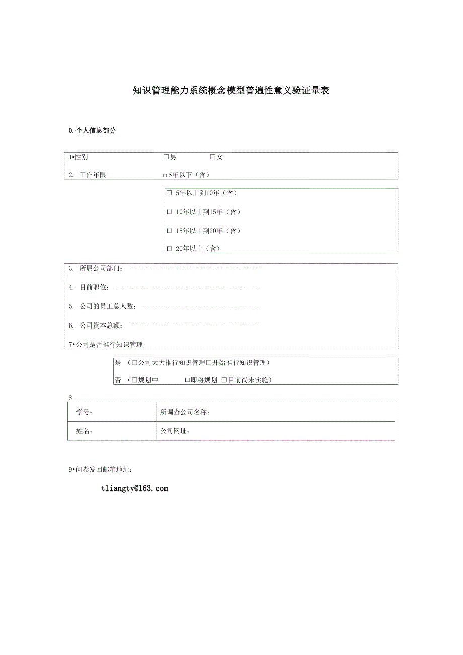 知识管理能力系统量表_第1页