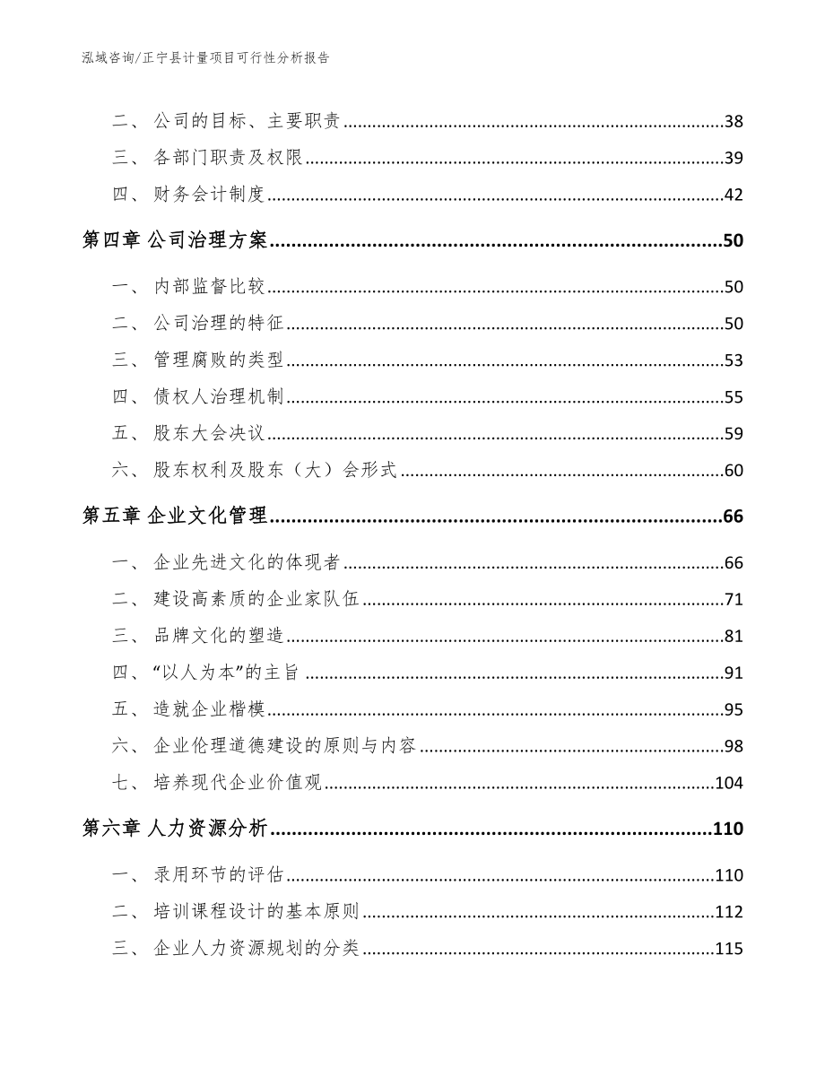 正宁县计量项目可行性分析报告（参考模板）_第2页