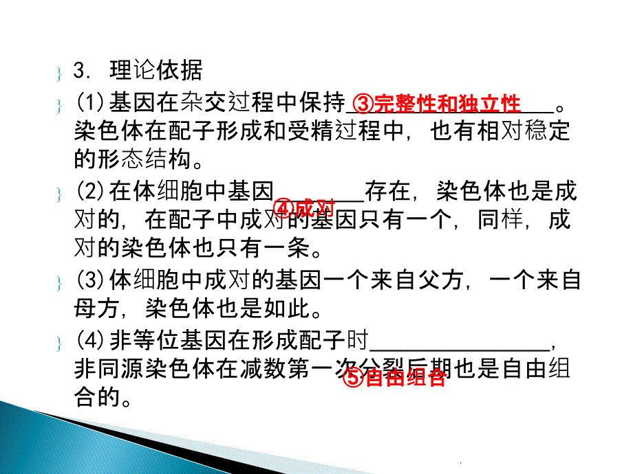 高三生物一轮复习精品必修二2基因在染色体上伴性遗传_第3页