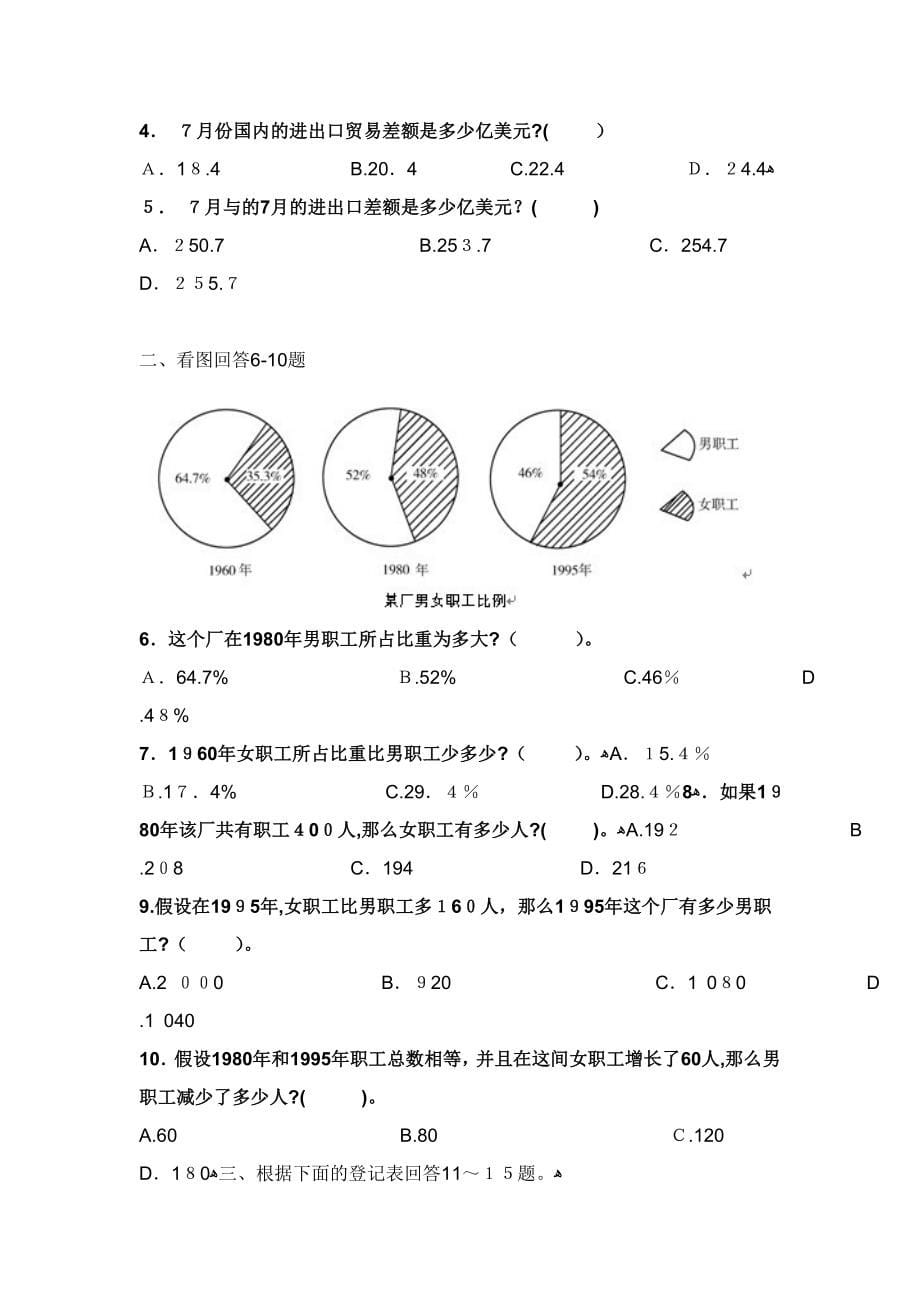 行测资料分析习题集_第5页