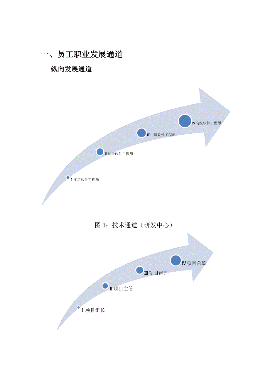 员工职业发展规划及岗位层级设计方案.docx_第1页