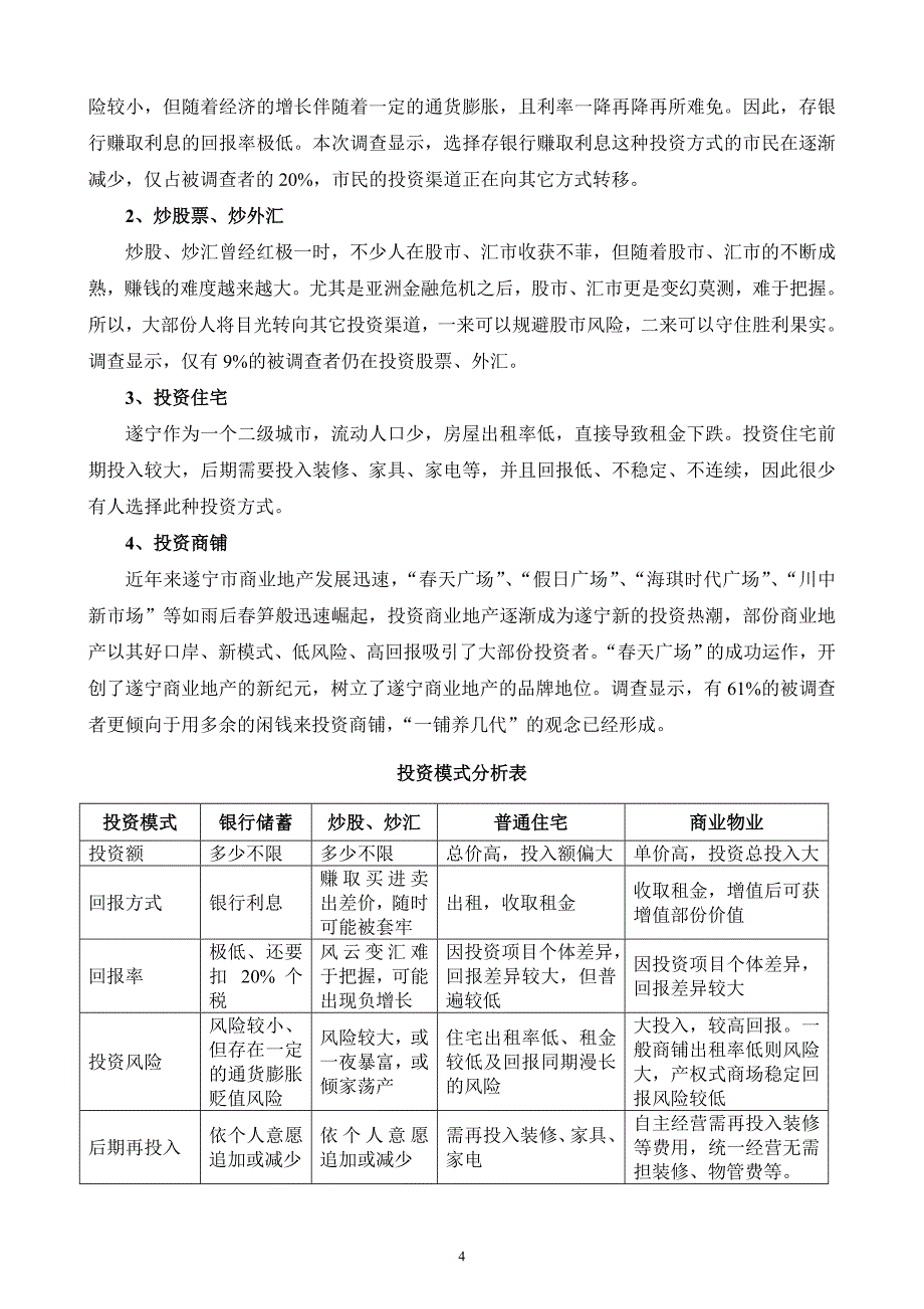 遂宁项目营销策划报告_第4页