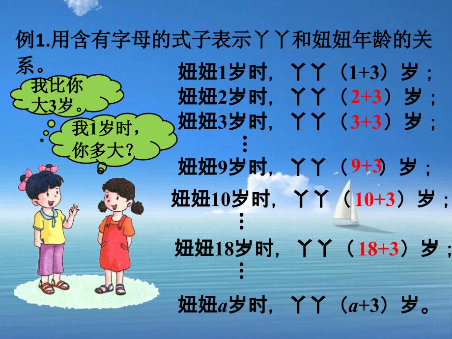 四年级数学下册第二单元用字母表示数第一课时用字母表示数课件冀教版_第3页