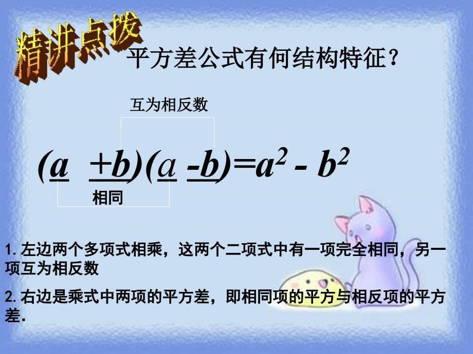 华东师大版八年级数学125因式分解平方差公式因式分解_第5页