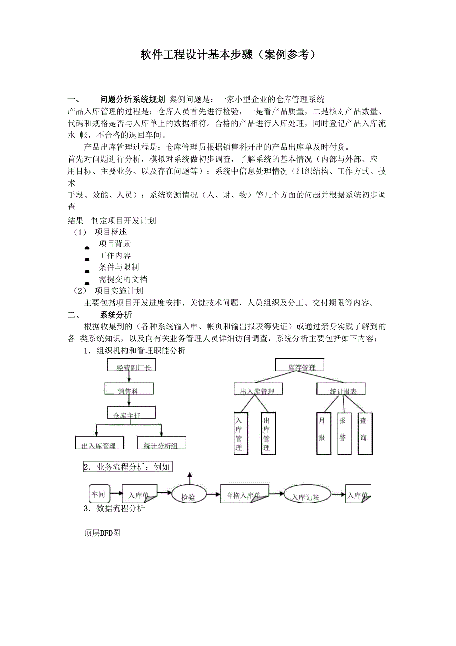 软件工程设计基本步骤(案例参考)_第1页