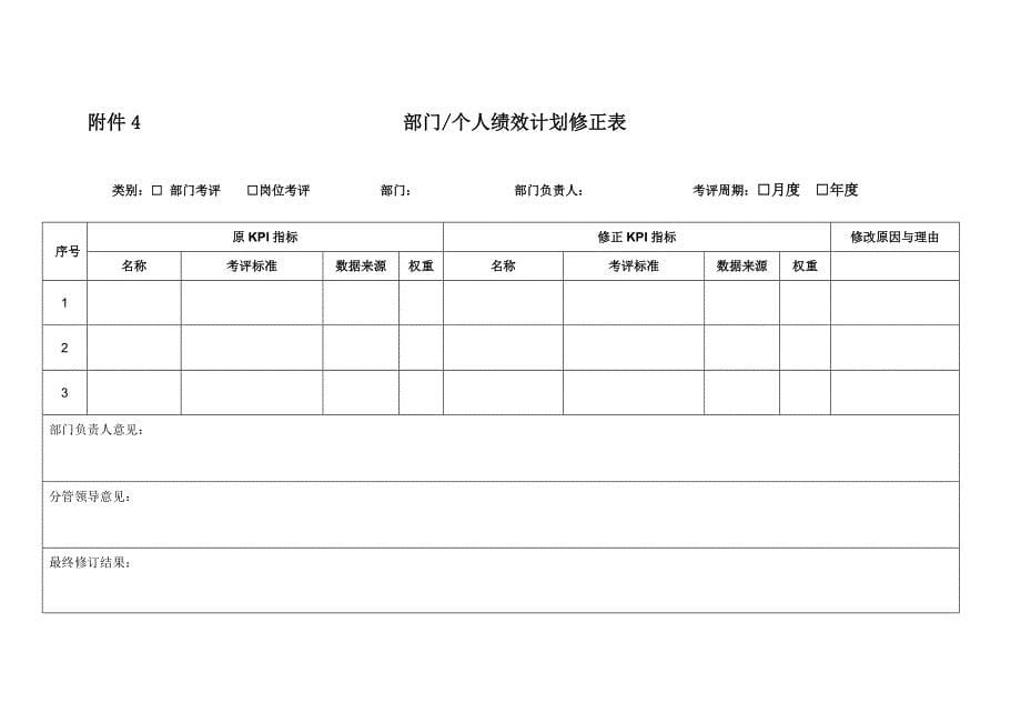 绩效应用表格讲解_第5页