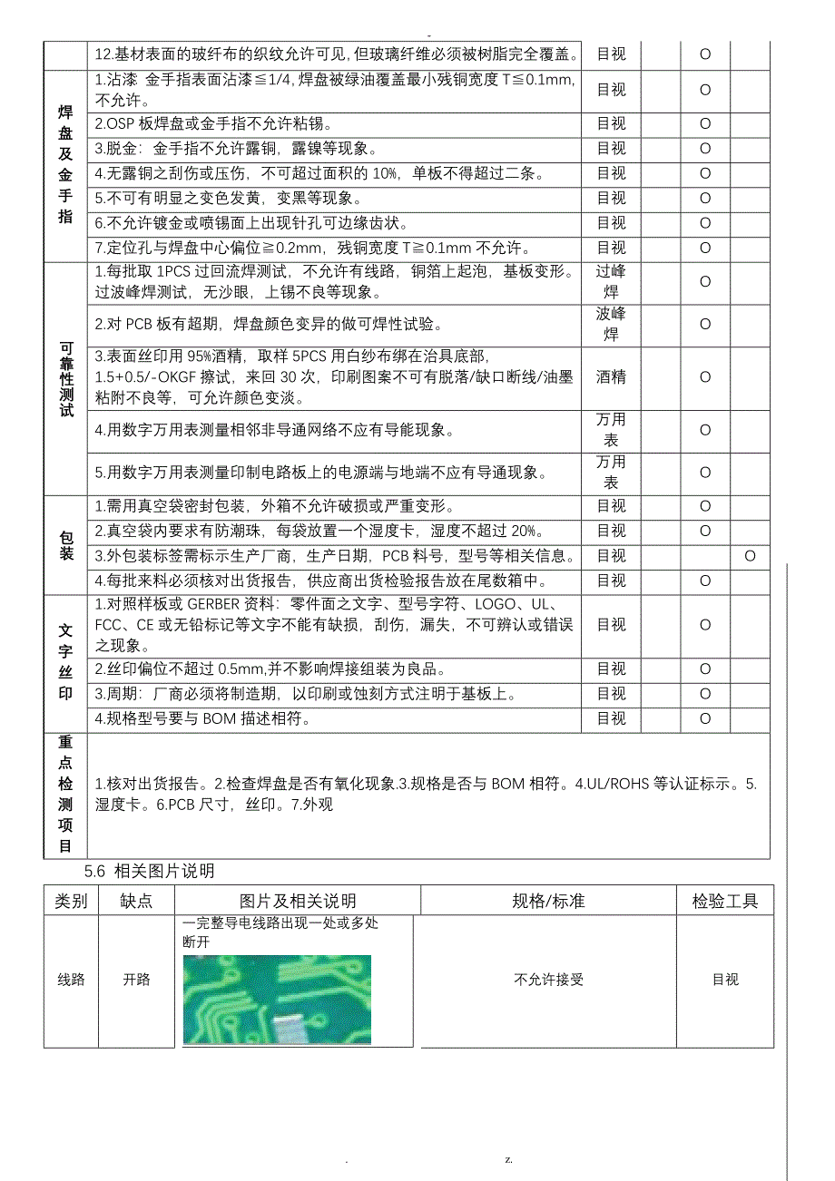 PCB外观检验标准_第4页