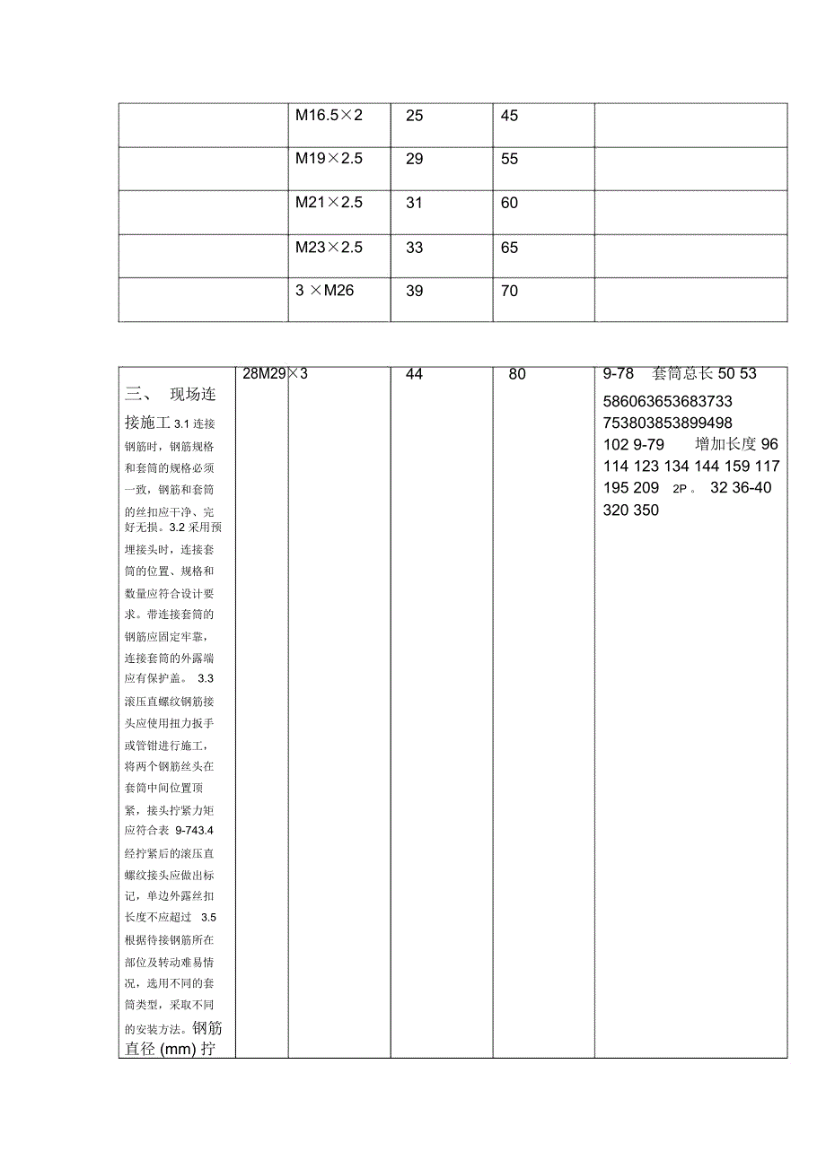 钢筋直螺纹套筒机械连接_第2页