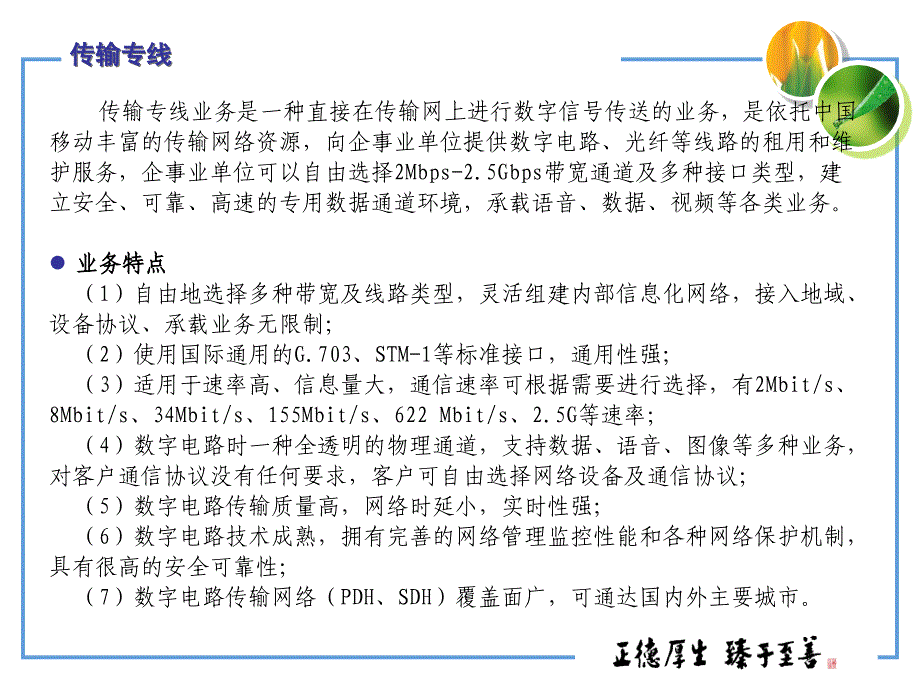 专线解决方案中国移动共45页PPT_第3页