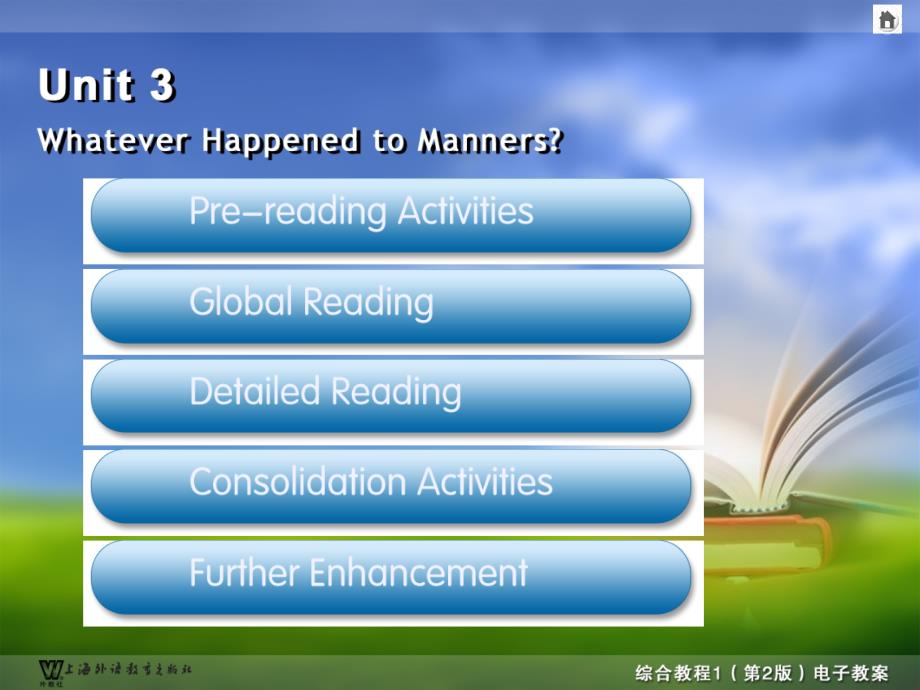 商务英语教学课件：Unit3 Whatever Happened to Manners_第1页