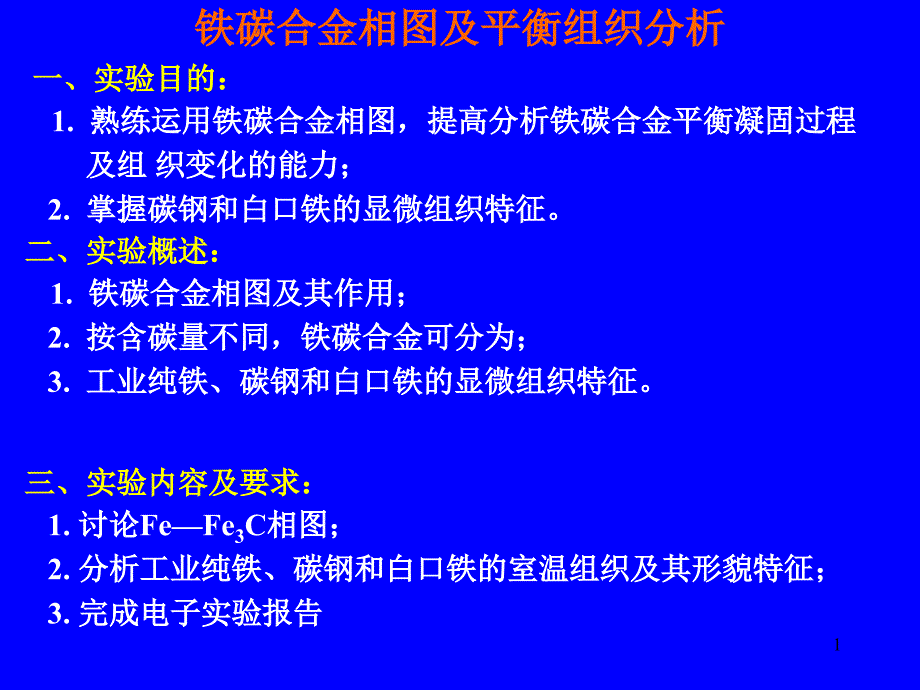 各种钢铁组织图谱ppt课件_第1页